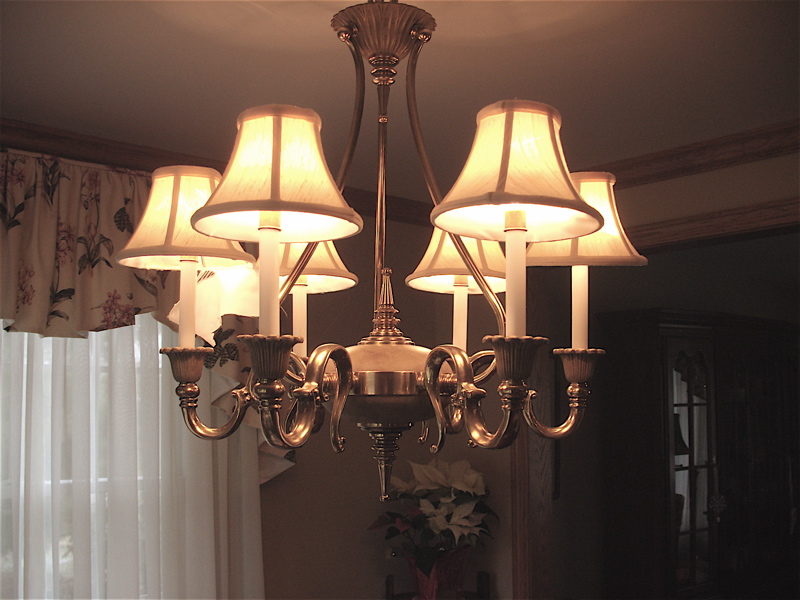 Lamp Shades For Dining Room Chandelier